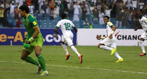جماهير المنتخب السعودي تتحمس لتشجيع المنتخب في مباراته القادمة ضد العراق