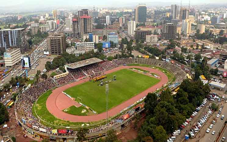 القرية  الرياضية والاستاد الوطني في أديس أبابا – أثيوبيا